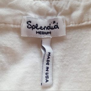 Splendid Tops - Splendid white sleeveless high low blouse medium Splendid Tops - Splendid white sleeveless high low blouse medium